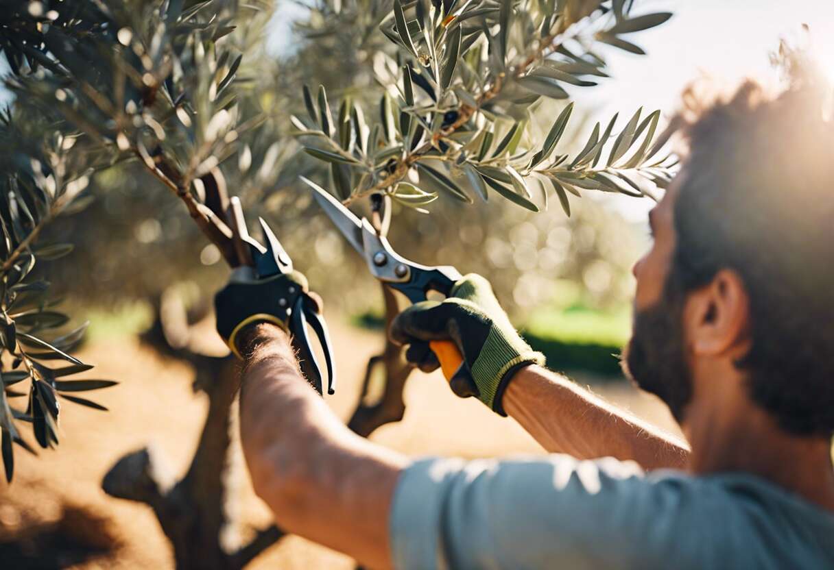 Les techniques de taille : les bons gestes pour un olivier en santé