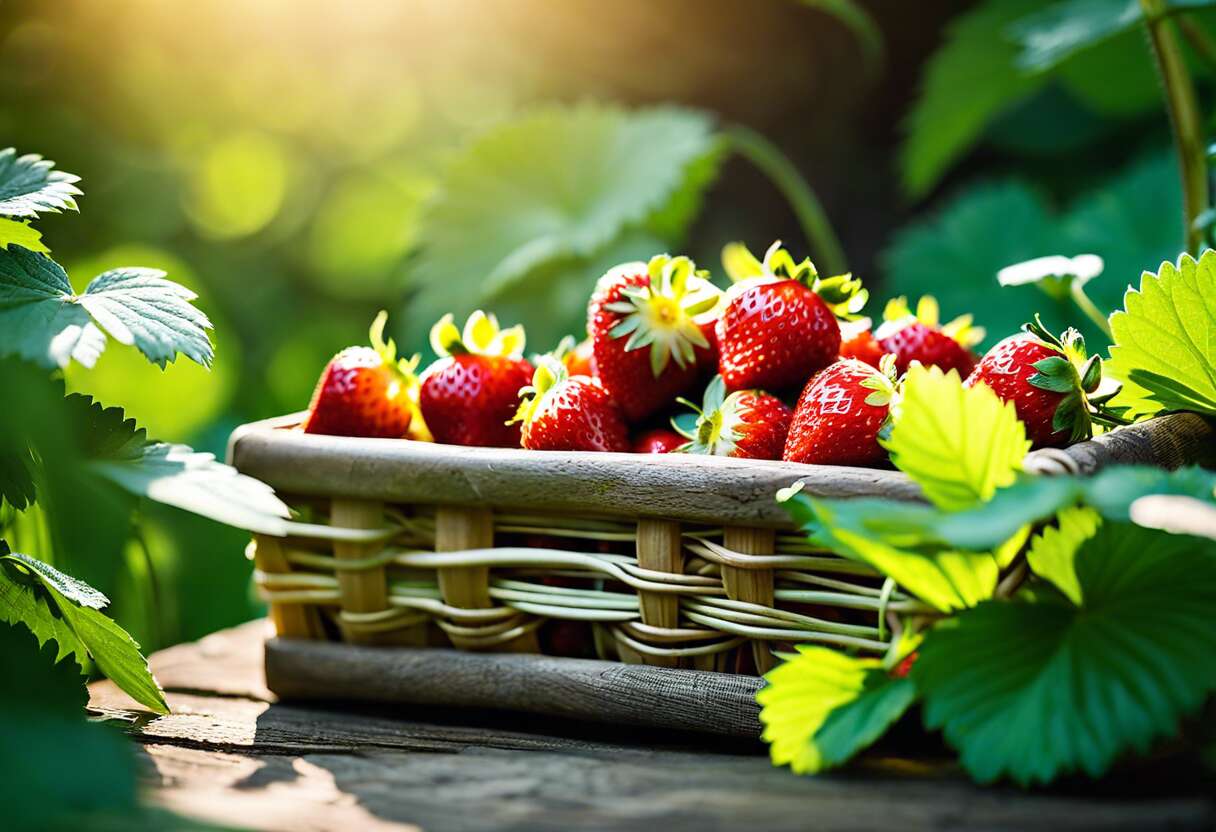 Récolte et conservation des fraises 'mara des bois' : nos astuces