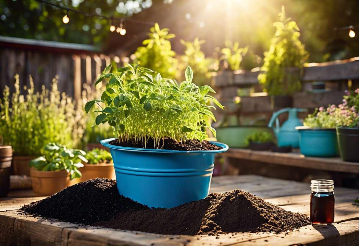 Purins de plantes : alliés liquides pour un jardin en santé