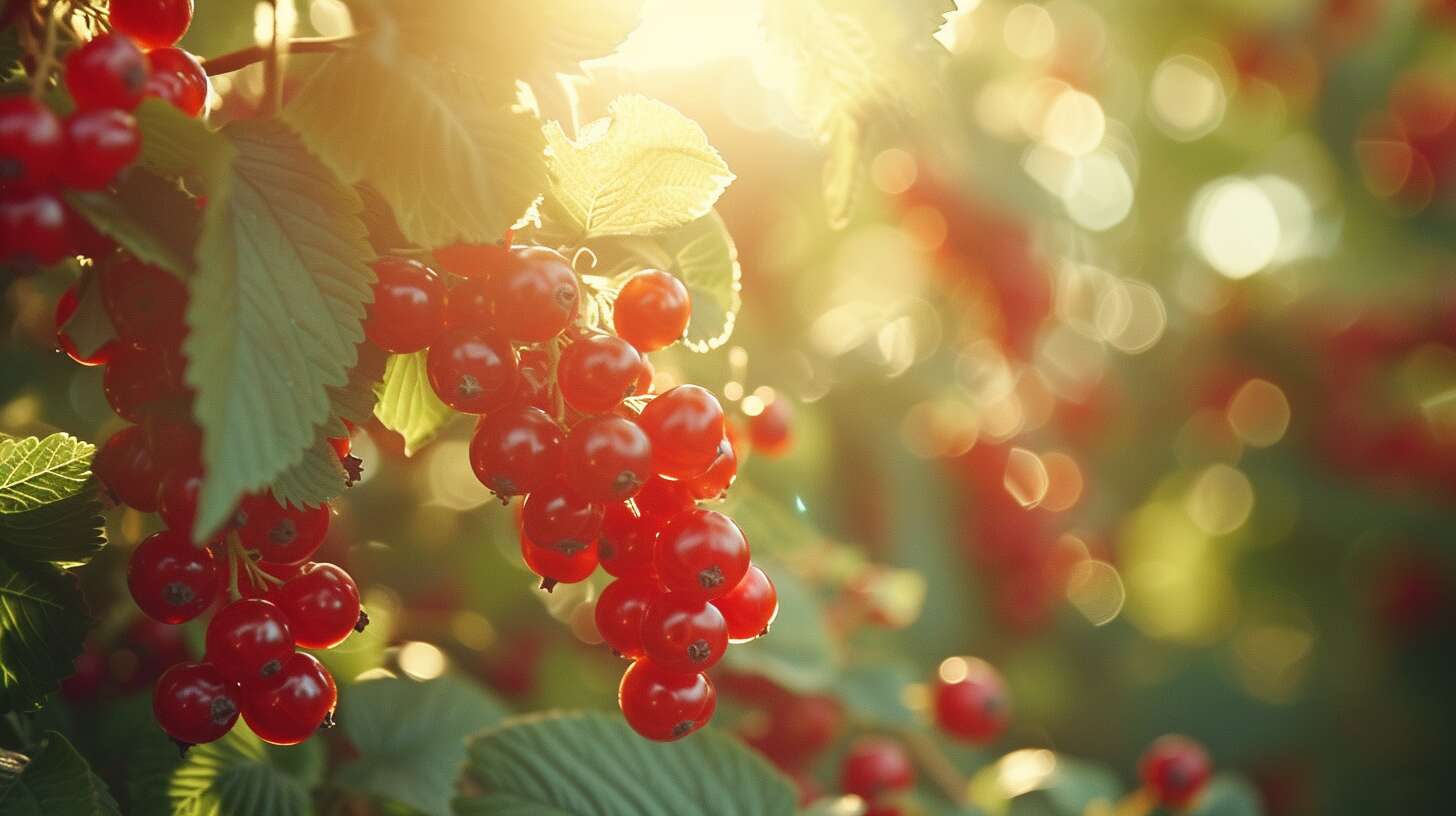 Groseiller à maquereau &lsquo;Hinnonmaki Rod&rsquo; : guide complet de la plante bio