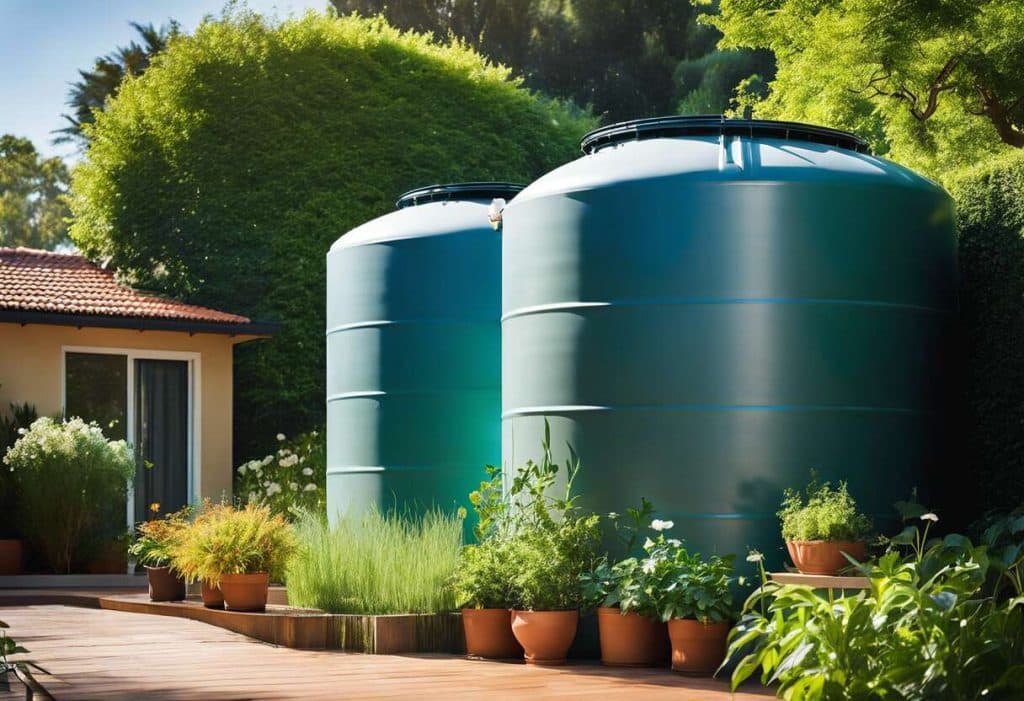 Récupération d'eau de pluie : les meilleures citernes souples pour votre jardin