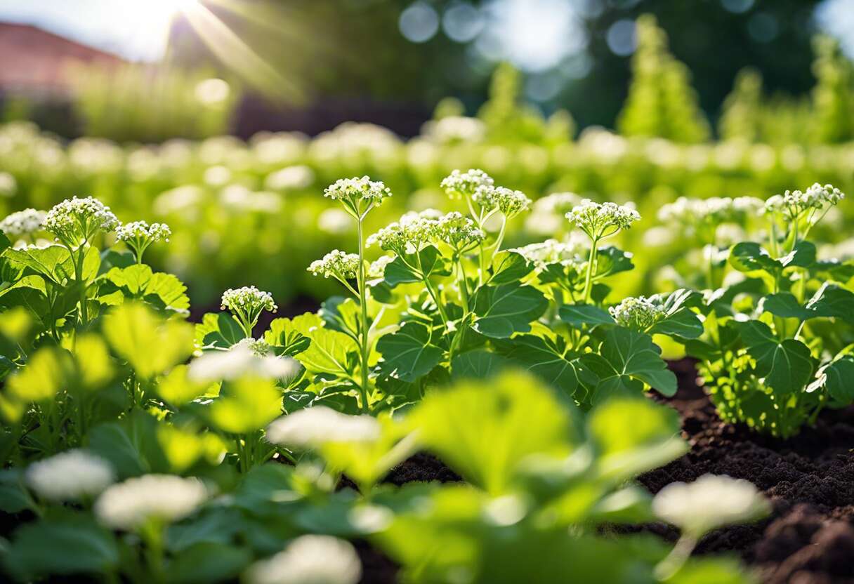 La moutarde blanche : l'engrais vert de référence pour votre jardin