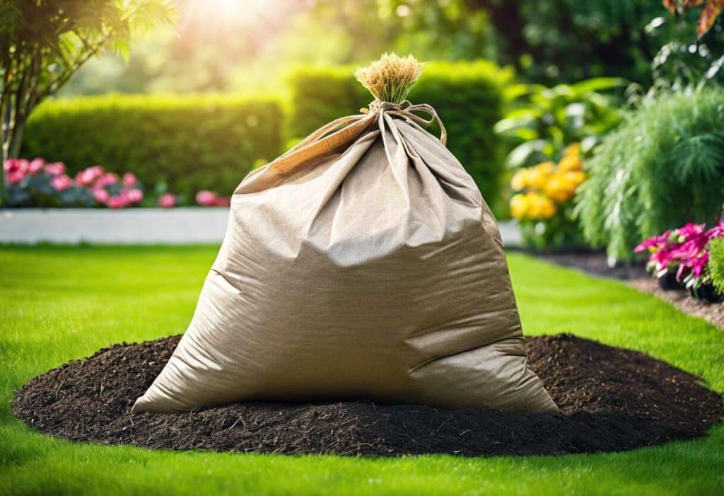 Paillis de chanvre : sac de 200 litres pour un jardinage écologique