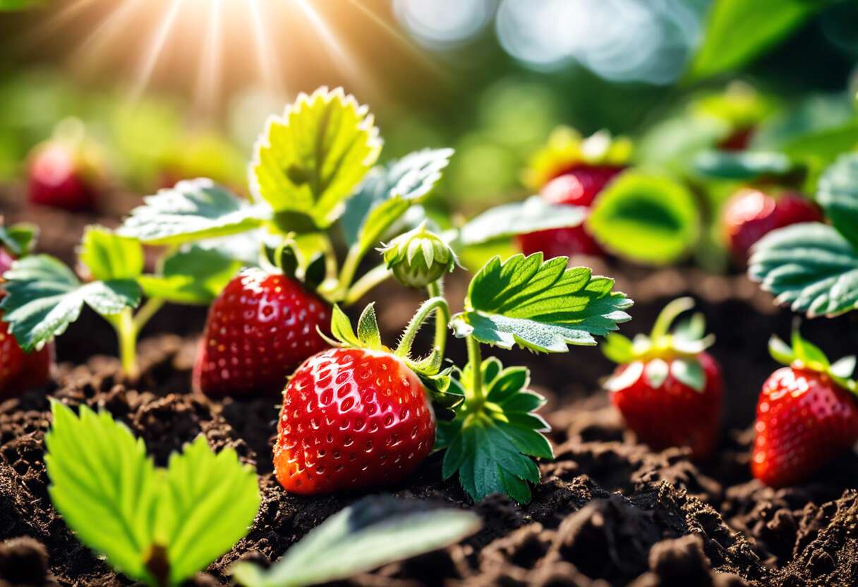La plantation des fraisiers : techniques et conseils