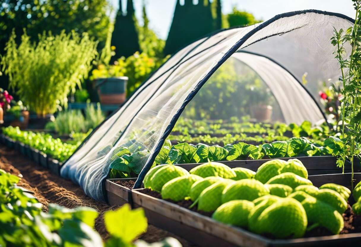 Lutte biologique : le rôle clé du voile anti-insectes dans votre potager