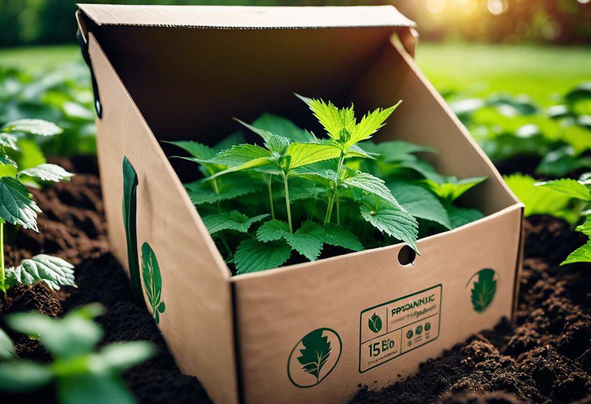Purin d'ortie en Bag-in-Box 5L : solution bio pour un jardin sain