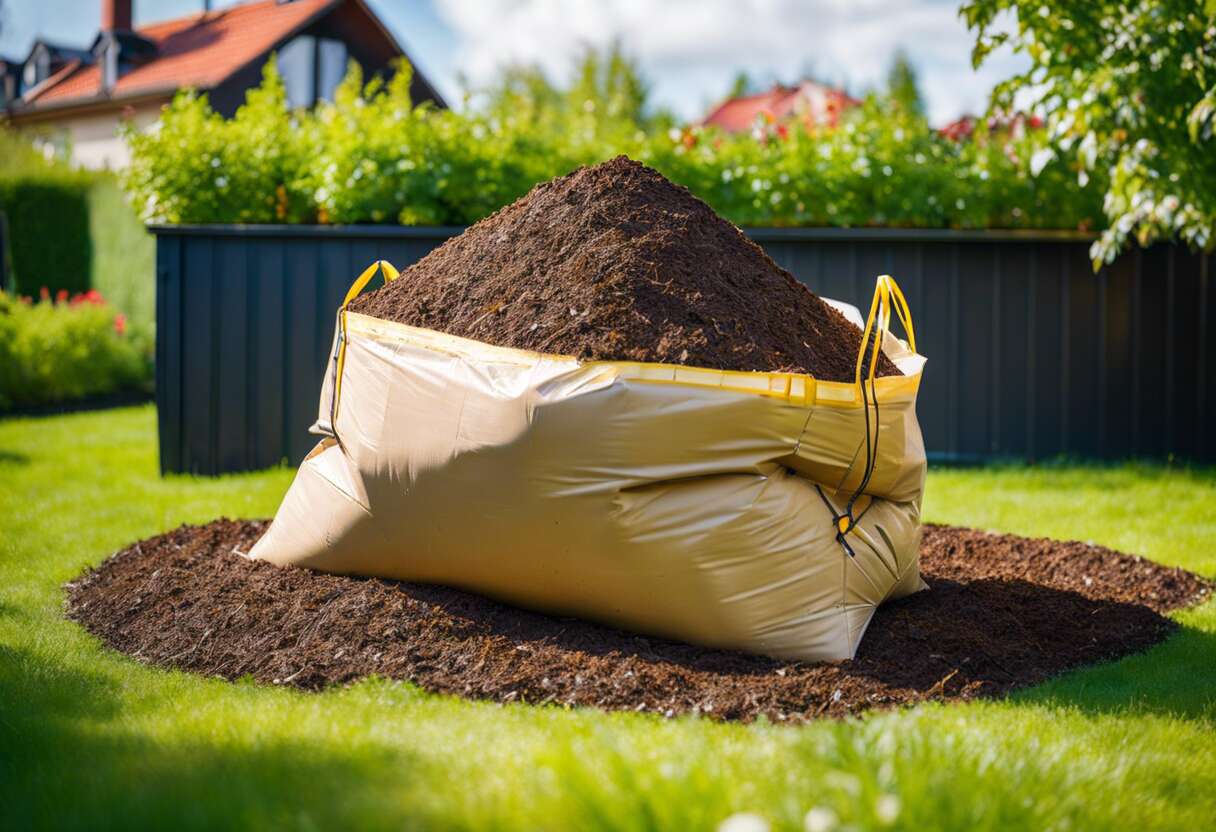 Paillis de BRF en Big Bag de 1000L : achetez en Ligne pour Votre Jardin
