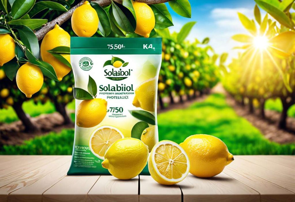 Engrais pour agrumes Solabiol 750g : boostez la croissance de vos citronniers !