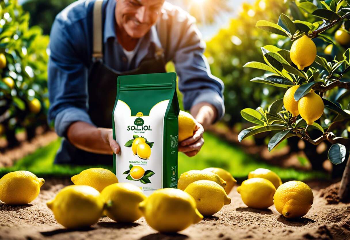 Comment et quand utiliser l'engrais solabiol pour citronniers