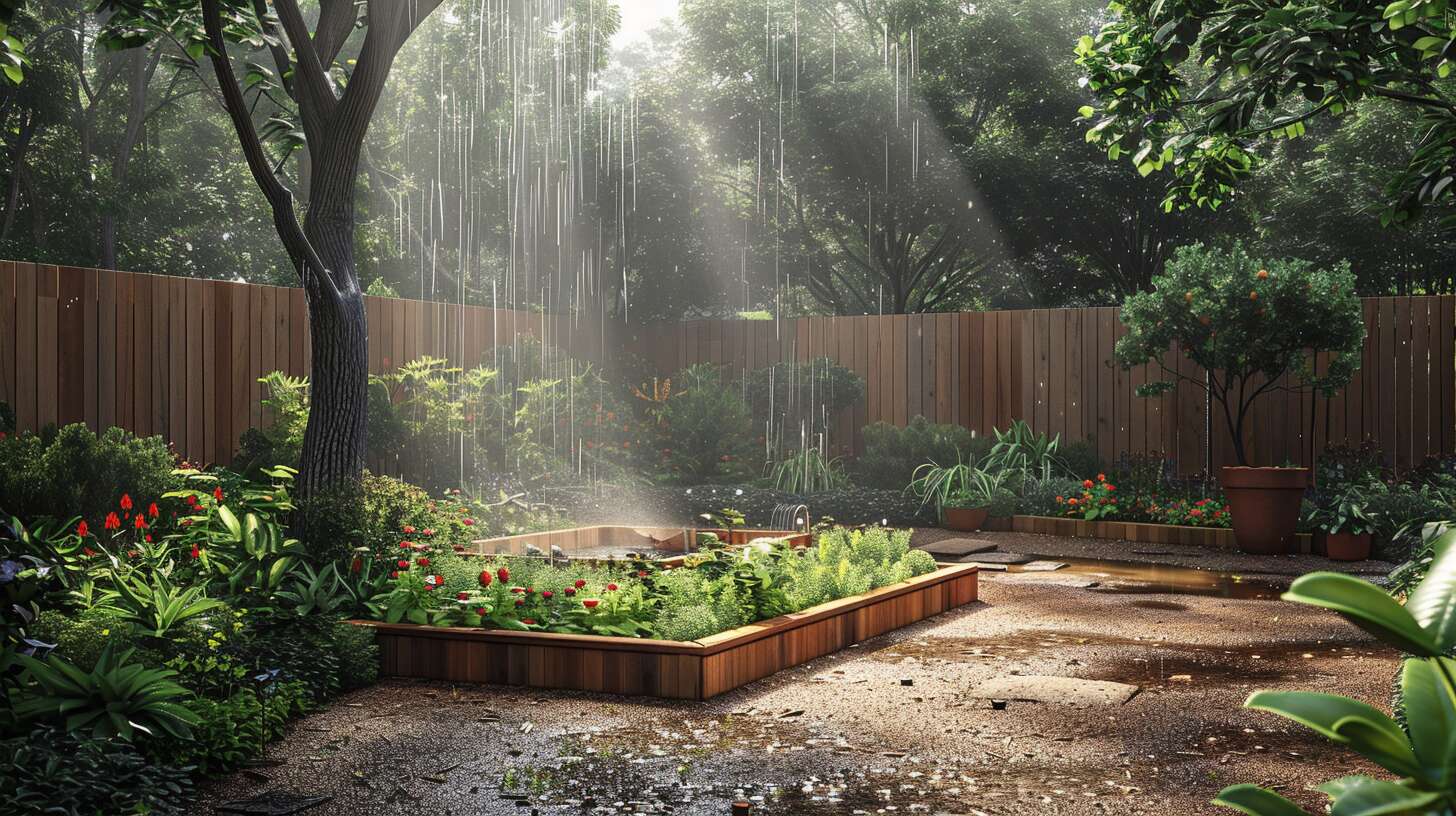 Comment collecter efficacement l'eau de pluie dans votre jardin