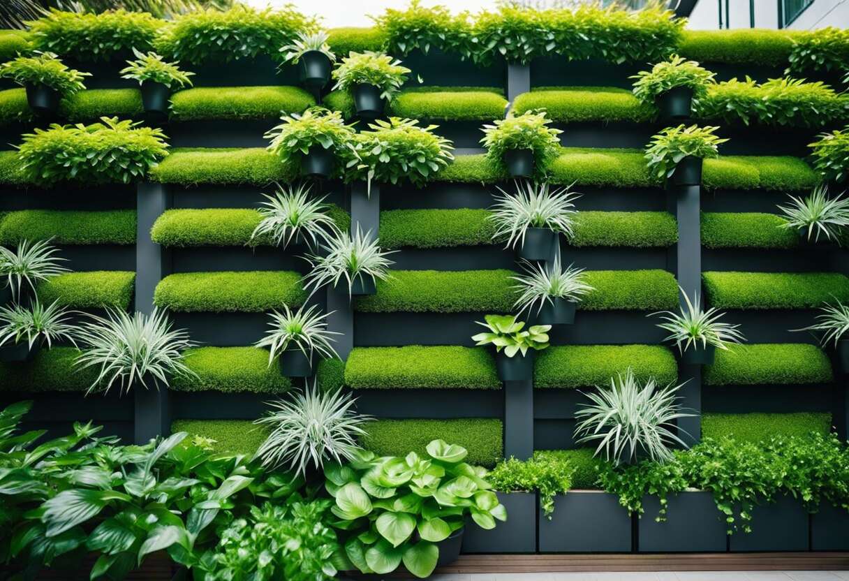 Choisir le meilleur emplacement pour un mur végétal extérieur