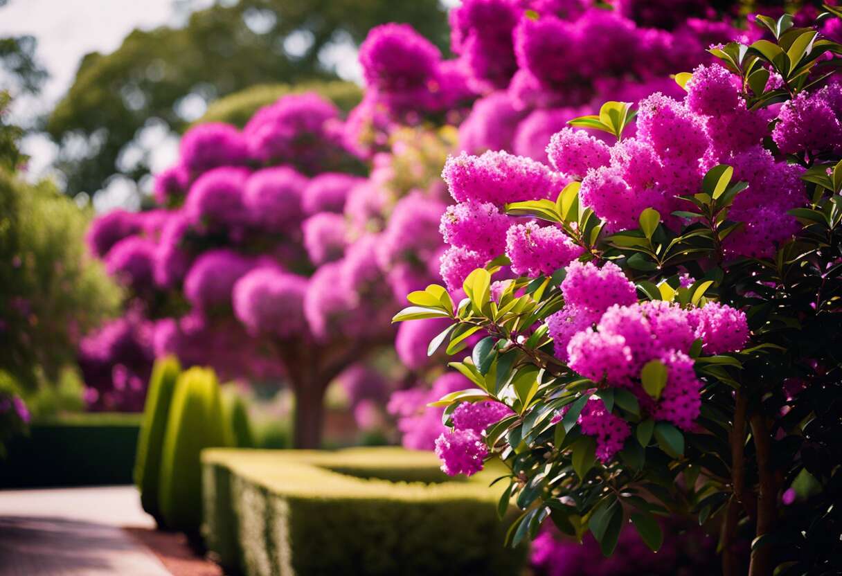 La plantation du lilas des indes : guide pratique pour un jardin éblouissant