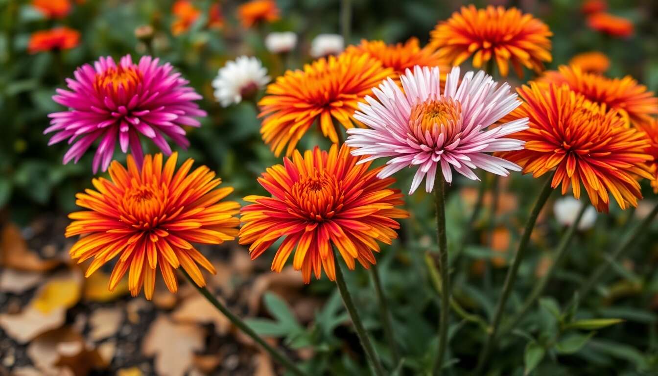Asters d'automne : entretenir la couleur en fin de saison