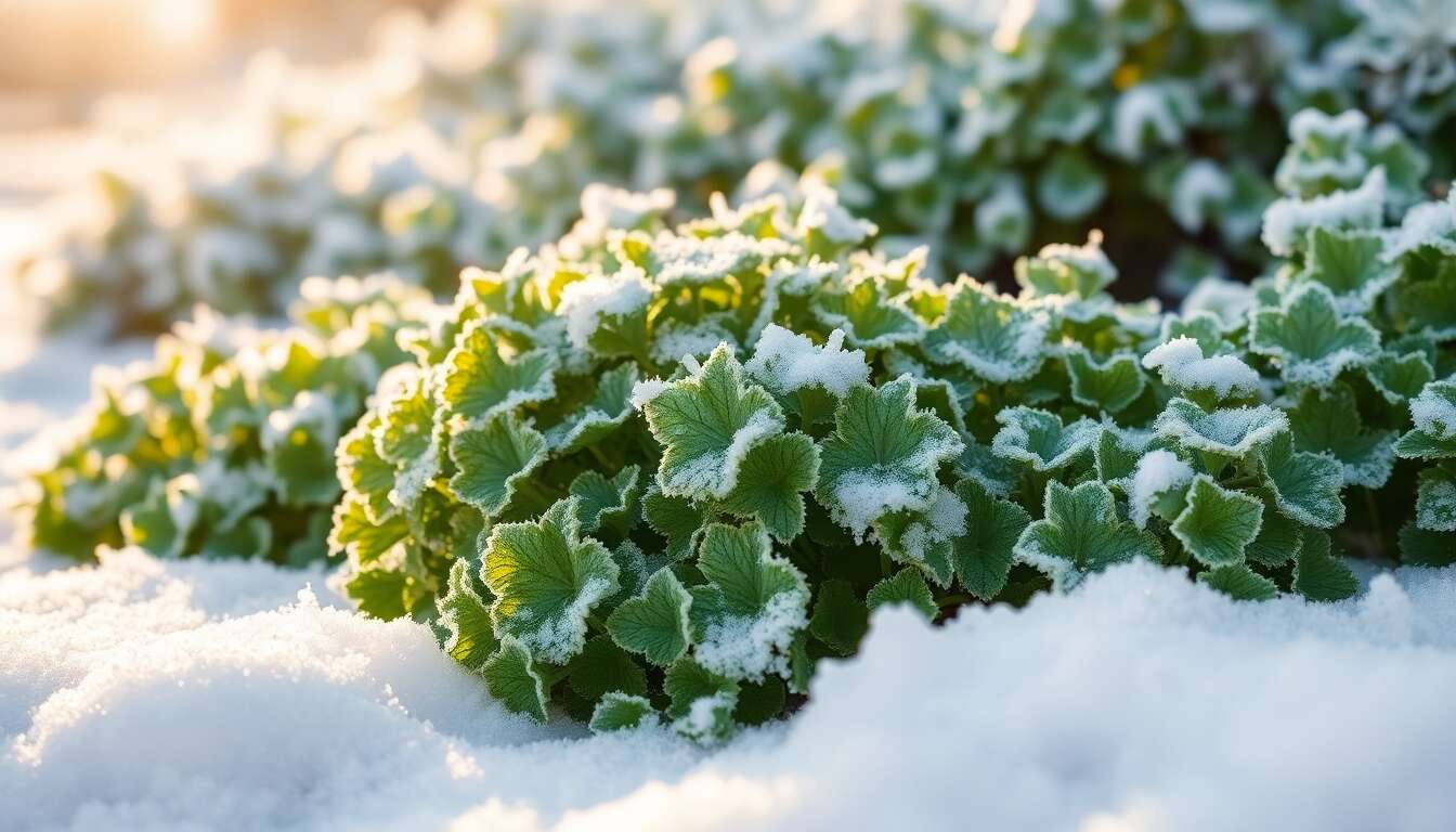 Protection hivernale des alchemilles : préserver leur beauté contre le froid