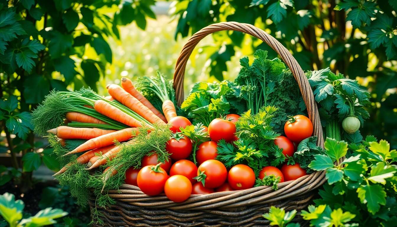 Récolte et conservation des légumes : optimiser la durabilité et la fraîcheur