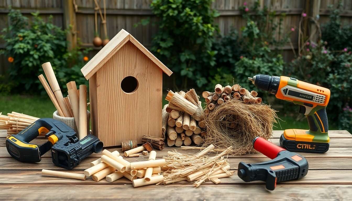Créer un abri à insectes pour un jardin vivant même en hiver