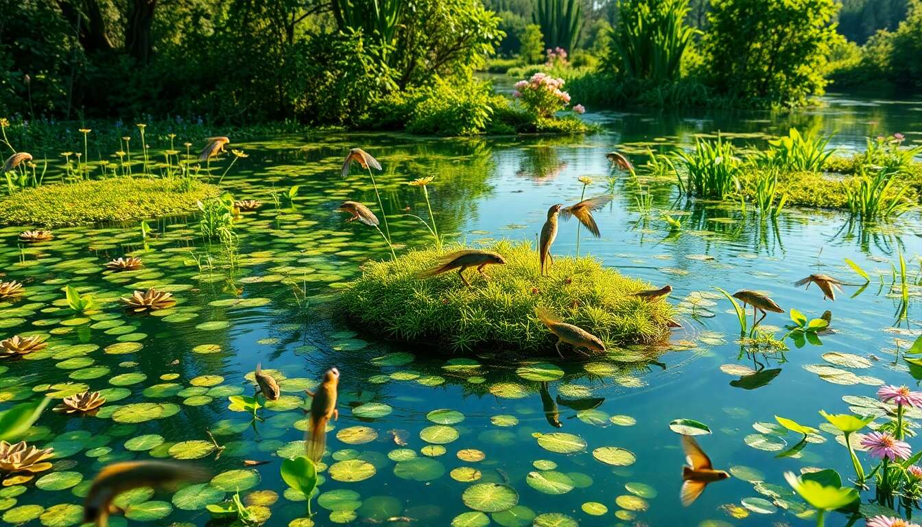 Construire une mare écologique : étapes clés pour inviter la biodiversité