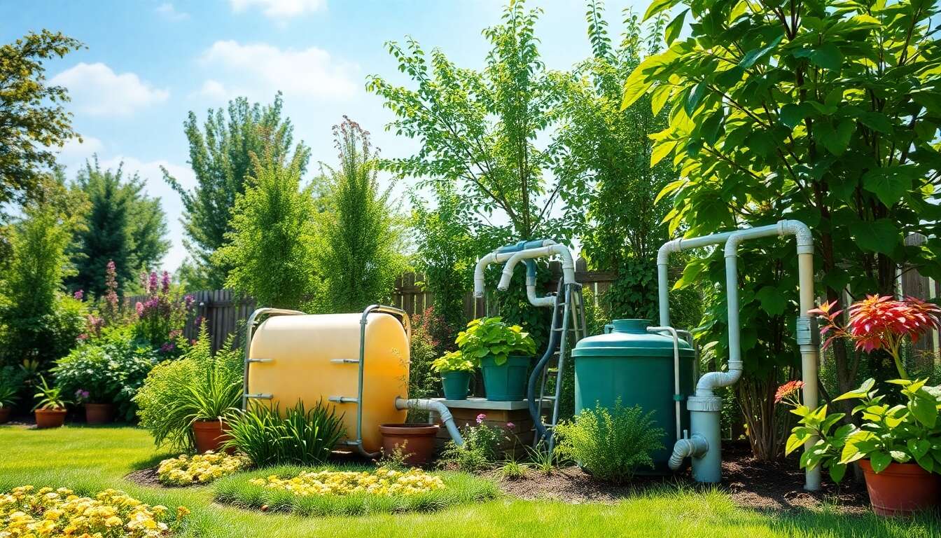 Récupération d'eau de pluie : systèmes simples pour un arrosage gratuit