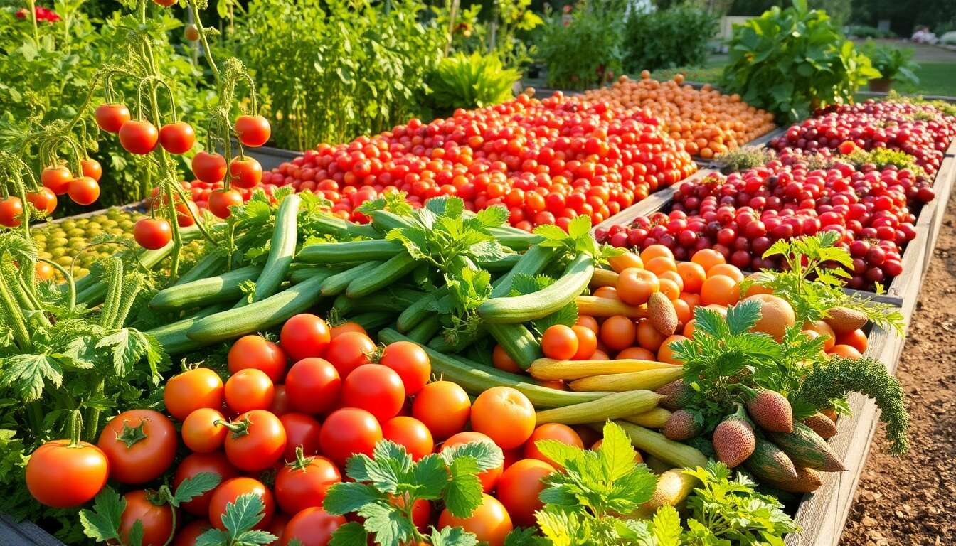 Harmonie au potager : comment combiner fruits et légumes ?