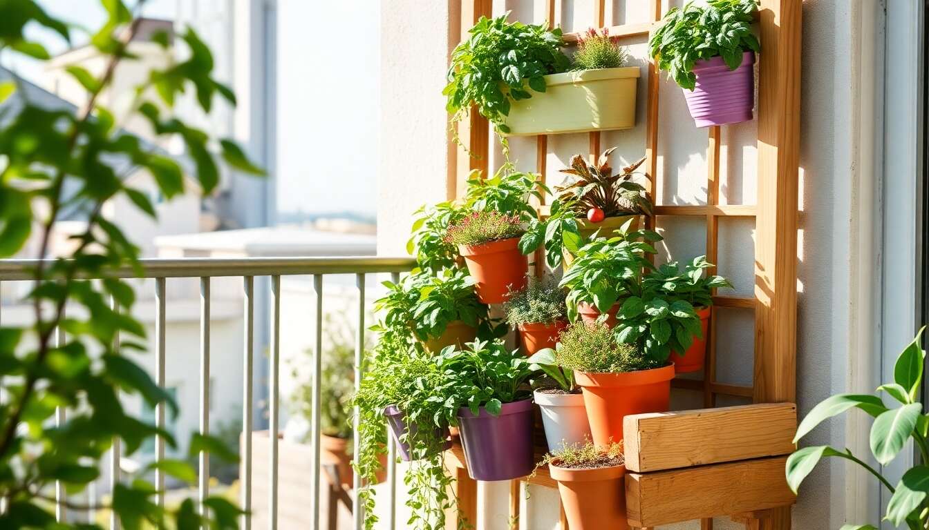 Types de supports pour un potager vertical