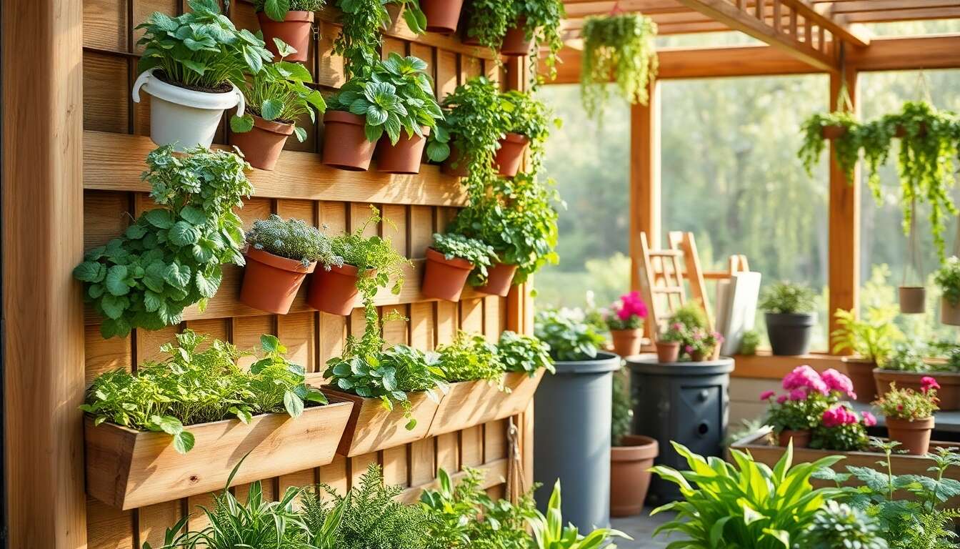 Plantes idéales pour le jardinage à la verticale