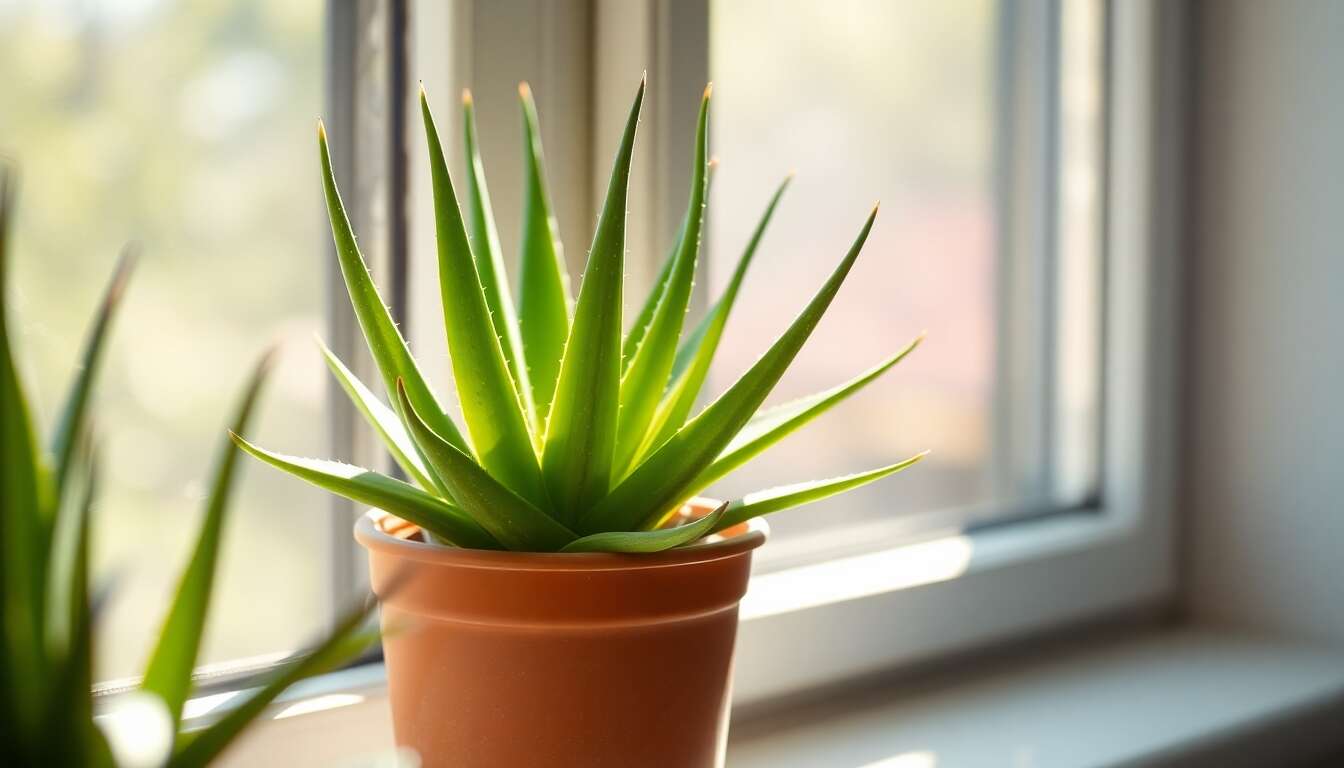 Aloe vera en pot : secrets d'une croissance vigoureuse