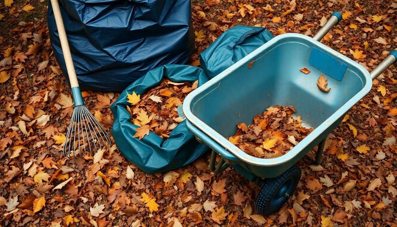 Comment recycler les feuilles mortes en paillis d'automne ?