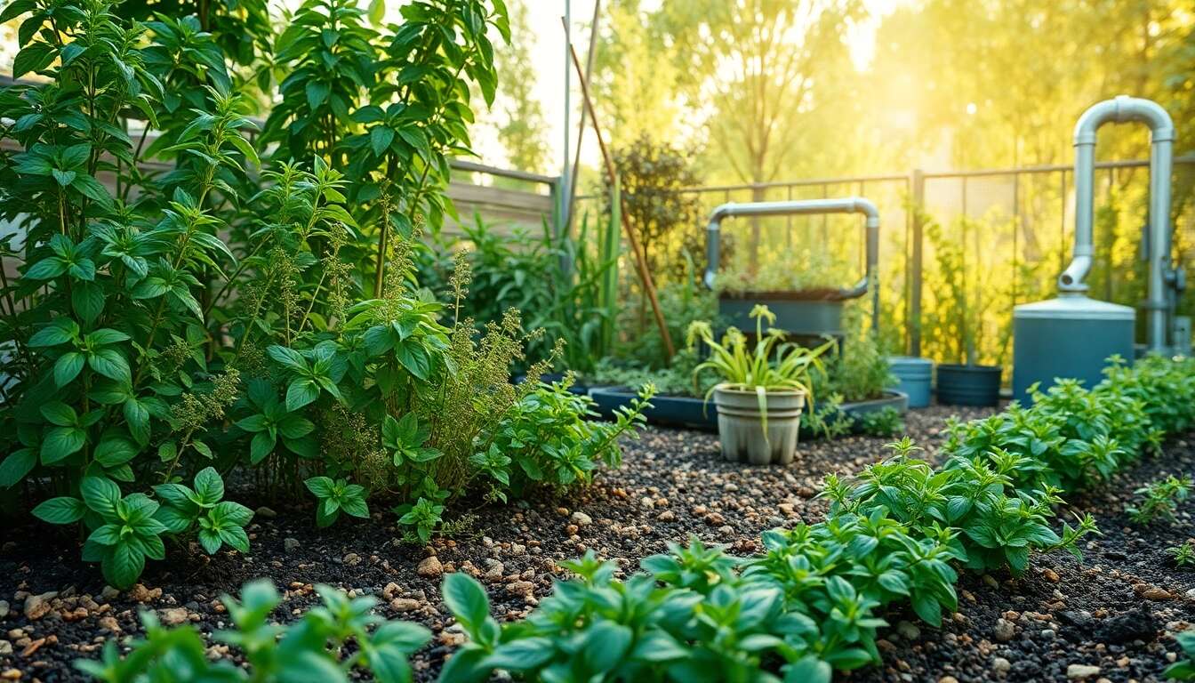 Astuces de permaculture avec les aromatiques : enrichissement naturel du sol