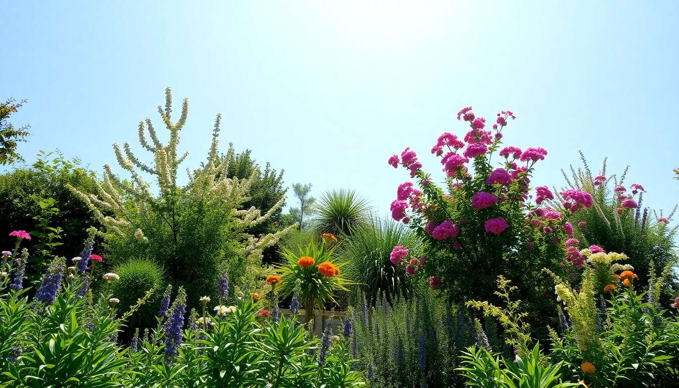 Formation d'une haie libre avec des essences locales robustes