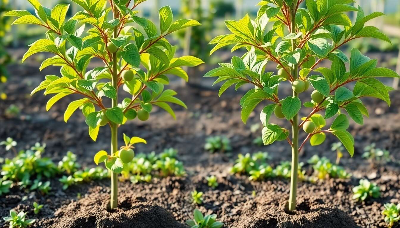 La bonne distance de plantation entre deux arbres fruitiers
