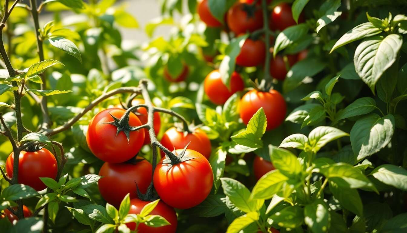 Association bénéfique : le duo tomates-basilic expliqué