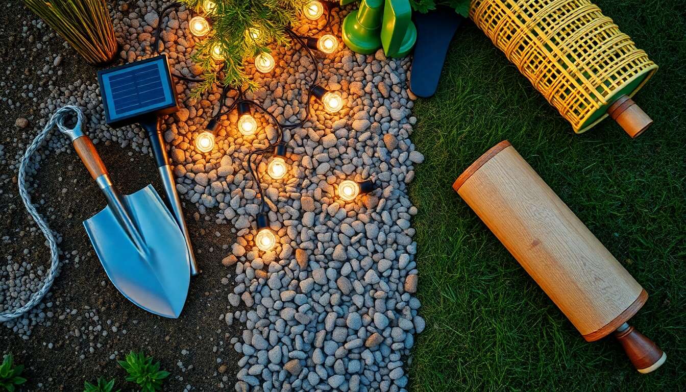 Créer des allées lumineuses : guide complet