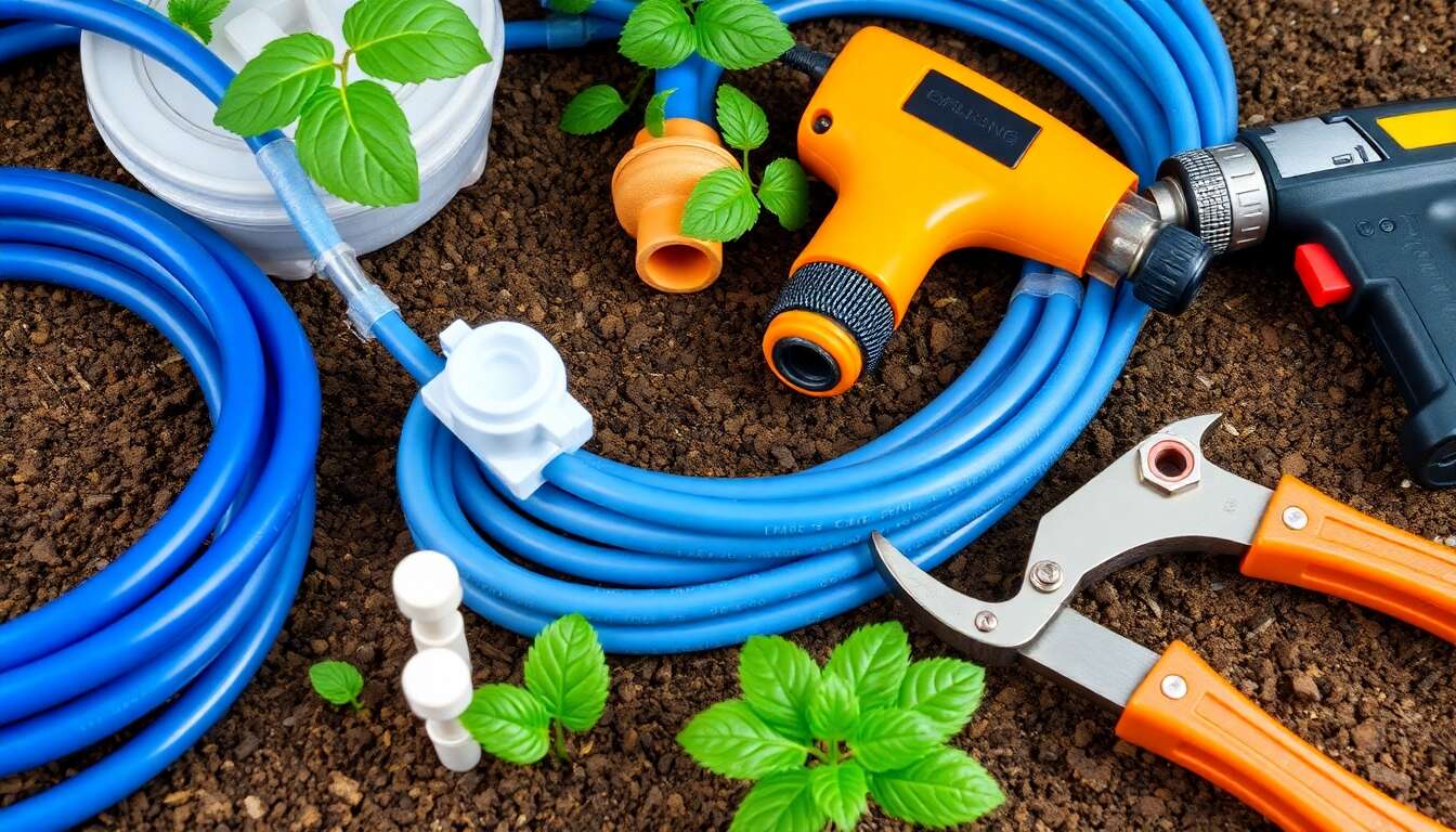 Installation d'un système d'irrigation goutte-à-goutte : étapes clés et avantages