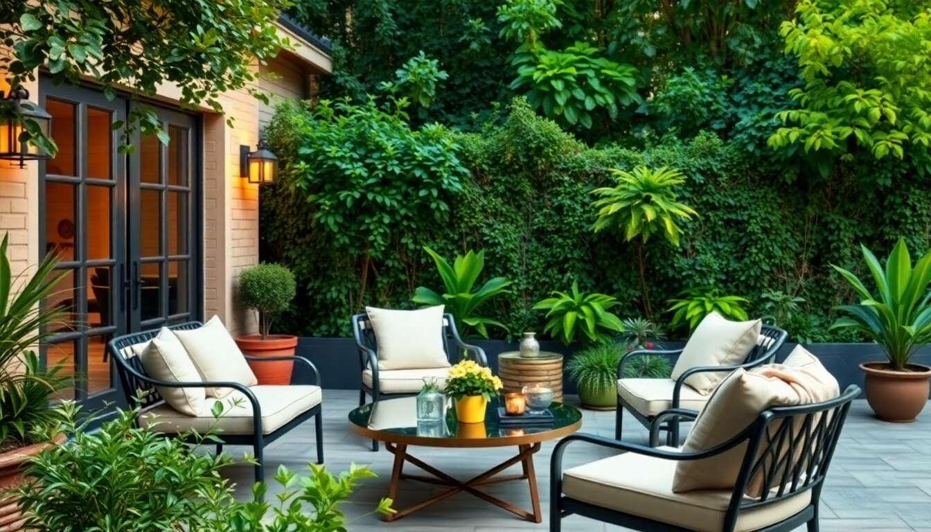 Ajouter une touche de style à votre espace extérieur : comment choisir le mobilier parfait pour votre salon de jardin
