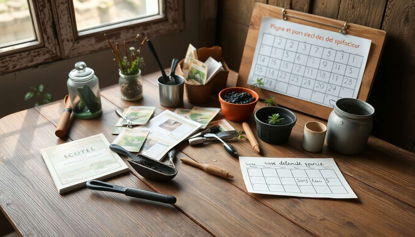 Calendrier de semis : planifier ses cultures de printemps