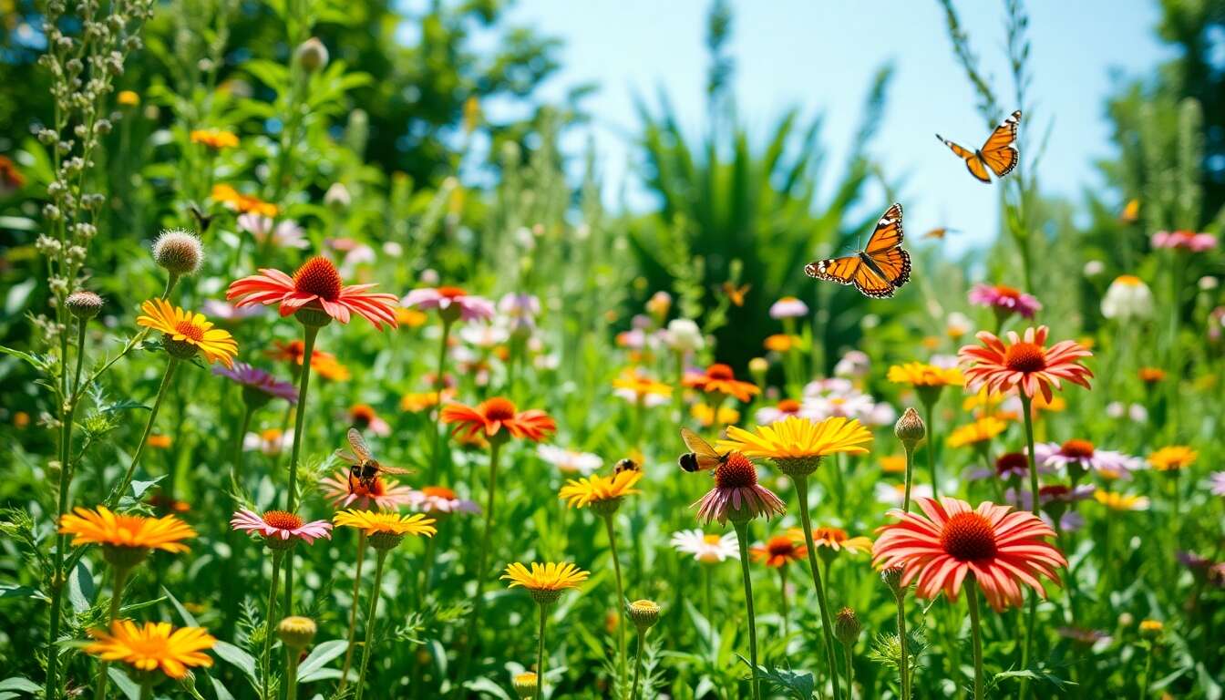 L'importance de la biodiversité pour un jardin résilient