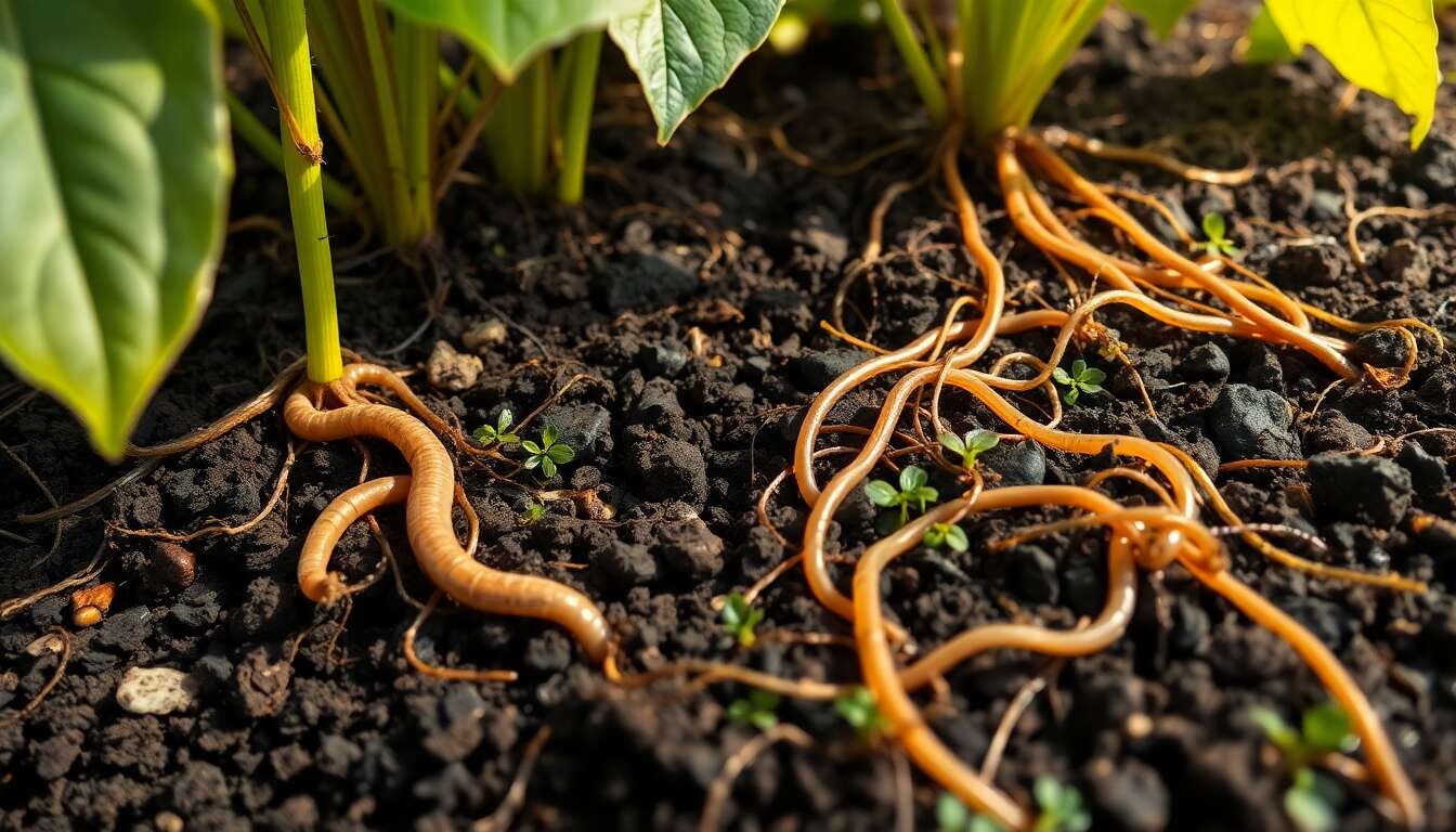 Biodiversité du sol : favoriser la vie microbienne au jardin