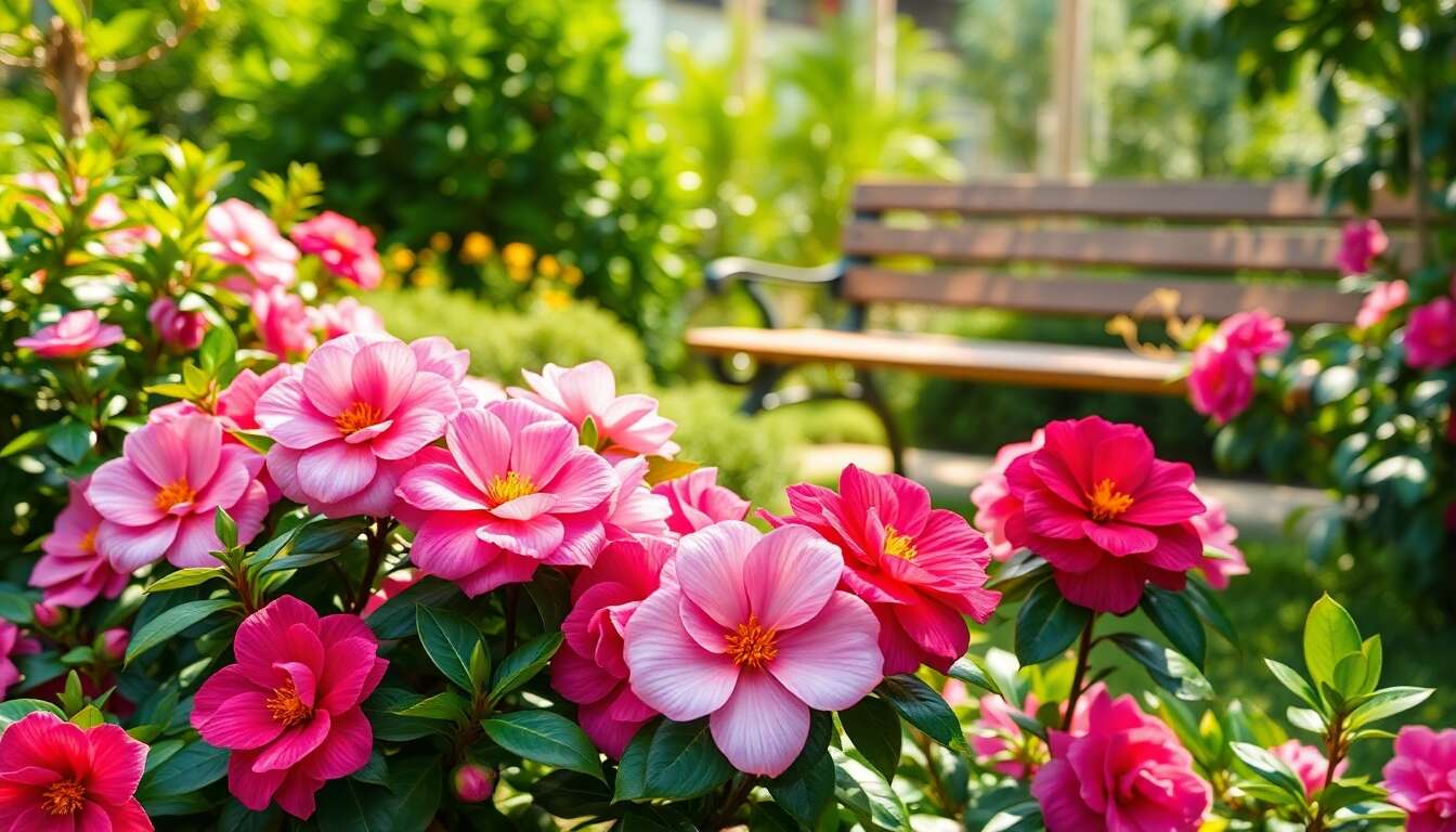 Camélias en vedette : comment les intégrer dans votre espace vert