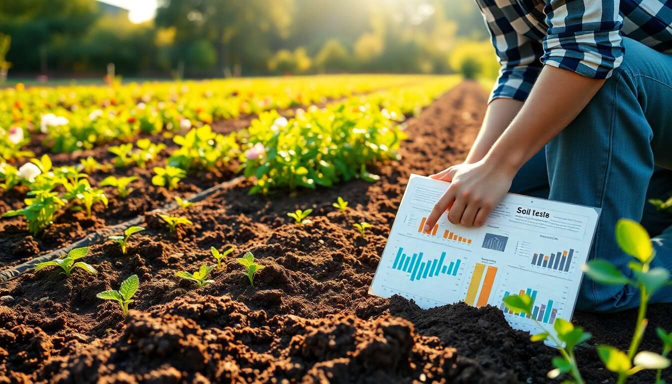 évaluer l'état minéral du sol