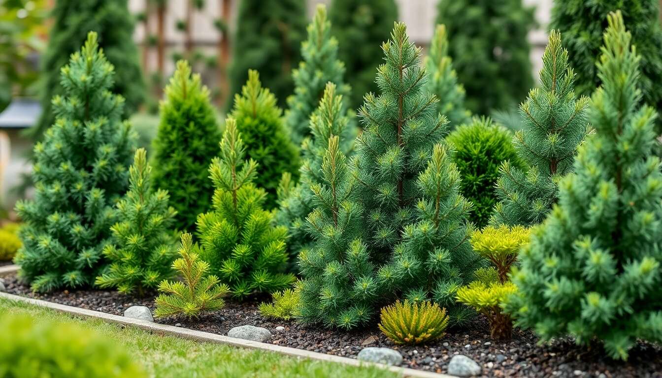 Planter Des Conif res Miniatures Pour Structurer Un Petit Jardin