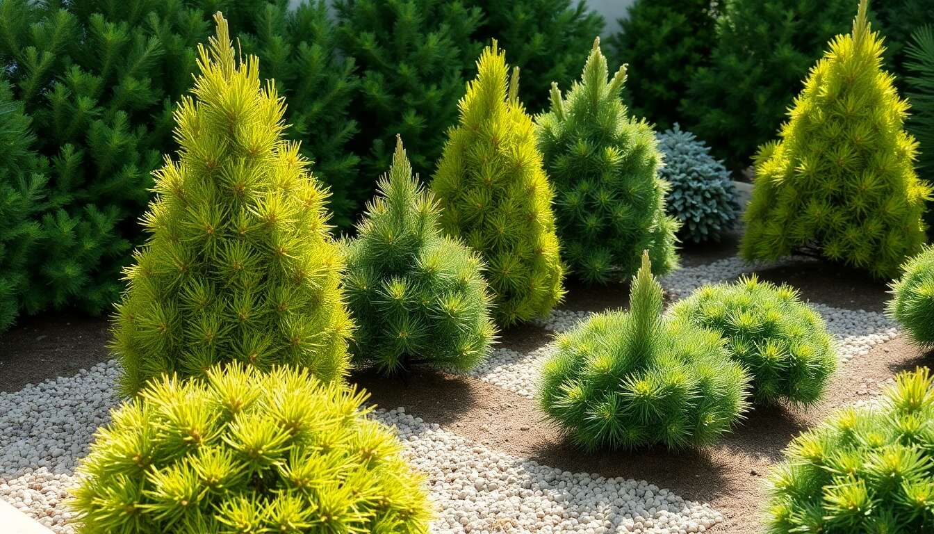 Planter Des Conif res Miniatures Pour Structurer Un Petit Jardin