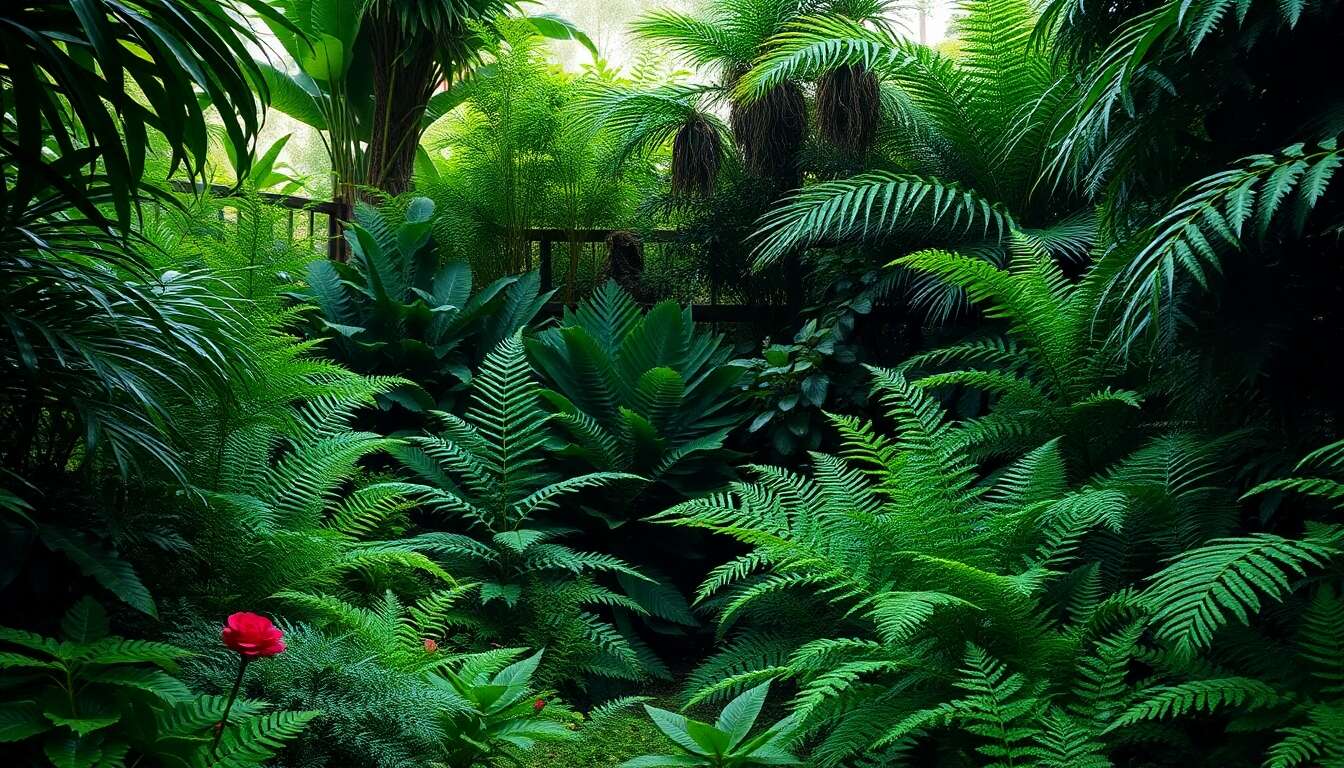 Les &eacute;tapes cl&eacute;s pour am&eacute;nager un coin d'ombre avec des foug&egrave;res