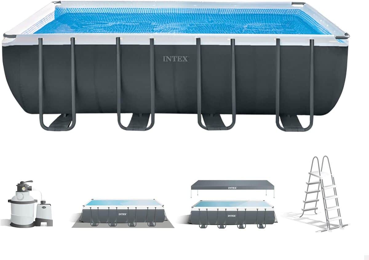 Test de la piscine rectangulaire Intex Ultra XTR 5