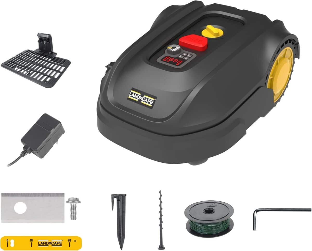 Test du robot tondeuse Landxcape LX850 : efficacité et technologie