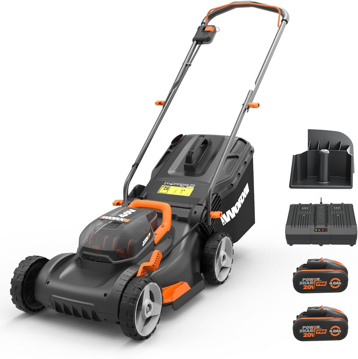 Test : tondeuse Worx WG743E 40V, performance et précision