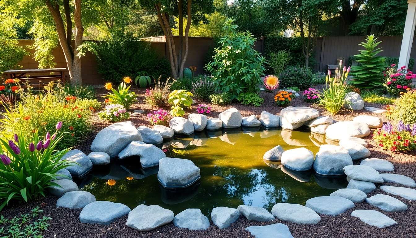 Création de bassins de jardin : guide complet pour débutants