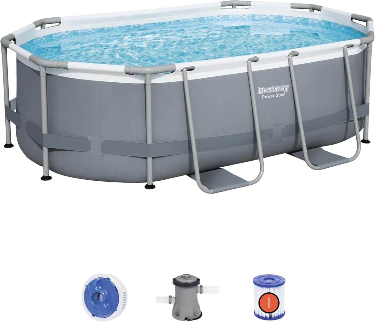Test de la piscine BESTWAY Power Steel™ 305 x 200 cm