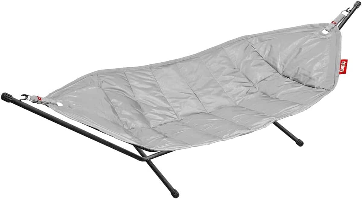 Test du hamac double XXL Fatboy Headdemock : confort extérieure pour deux