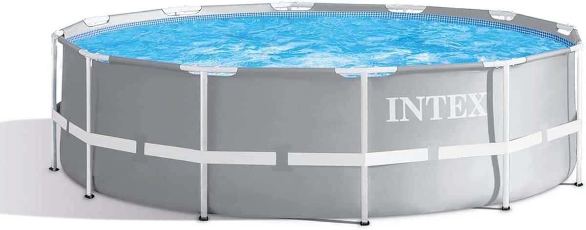 Test : intex piscine Prism Frame ronde tubulaire (ø) 3, 66 x (h) 1, 22m
