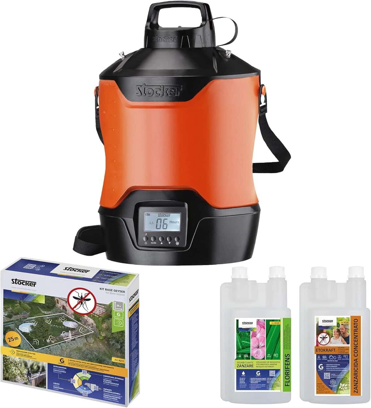Test du nébuliseur électrique Stocker Geyser 12 L contre les moustiques